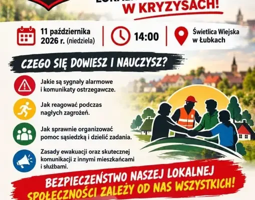 Szkolenie z bezpieczeństwa i współpracy sąsiedzkiej w Łubkach – 11 października