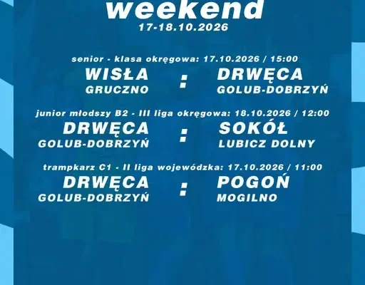 Weekend pełen piłkarskich emocji w Golubiu-Dobrzyniu i okolicach