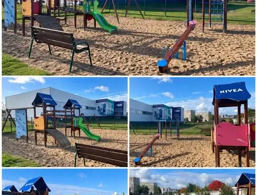 Plac zabaw NIVEA w Słupsku ponownie otwarty po zakończeniu napraw
