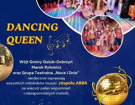 Wieczór z muzyką ABBA w Golubiu-Dobrzyniu – zaproszenie na 17 października
