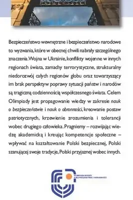 Olimpiada Wiedzy o Bezpieczeństwie i Obronności – rejestracja przedłużona do 31 października