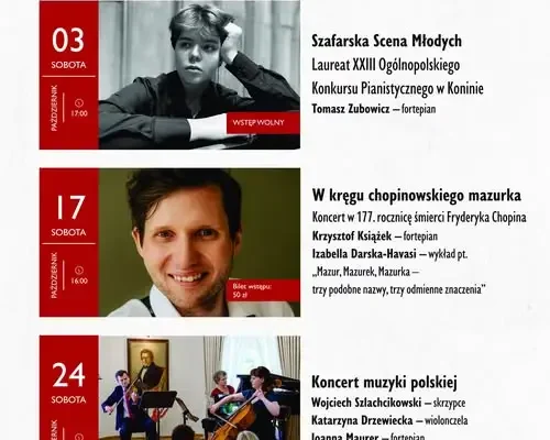 Koncert kameralny w Szafarni – polska muzyka od Moniuszki do współczesności