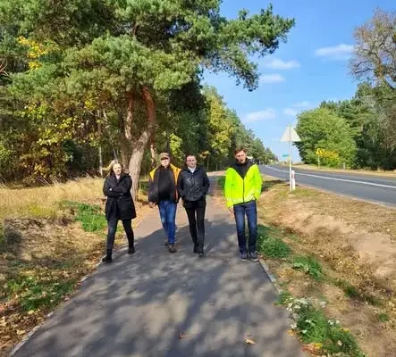 Nowa ścieżka rowerowa przy DW 554 odebrana – 1,79 km i 85% dofinansowania